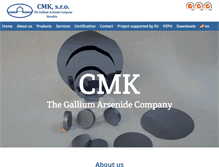 Tablet Screenshot of cmk.sk